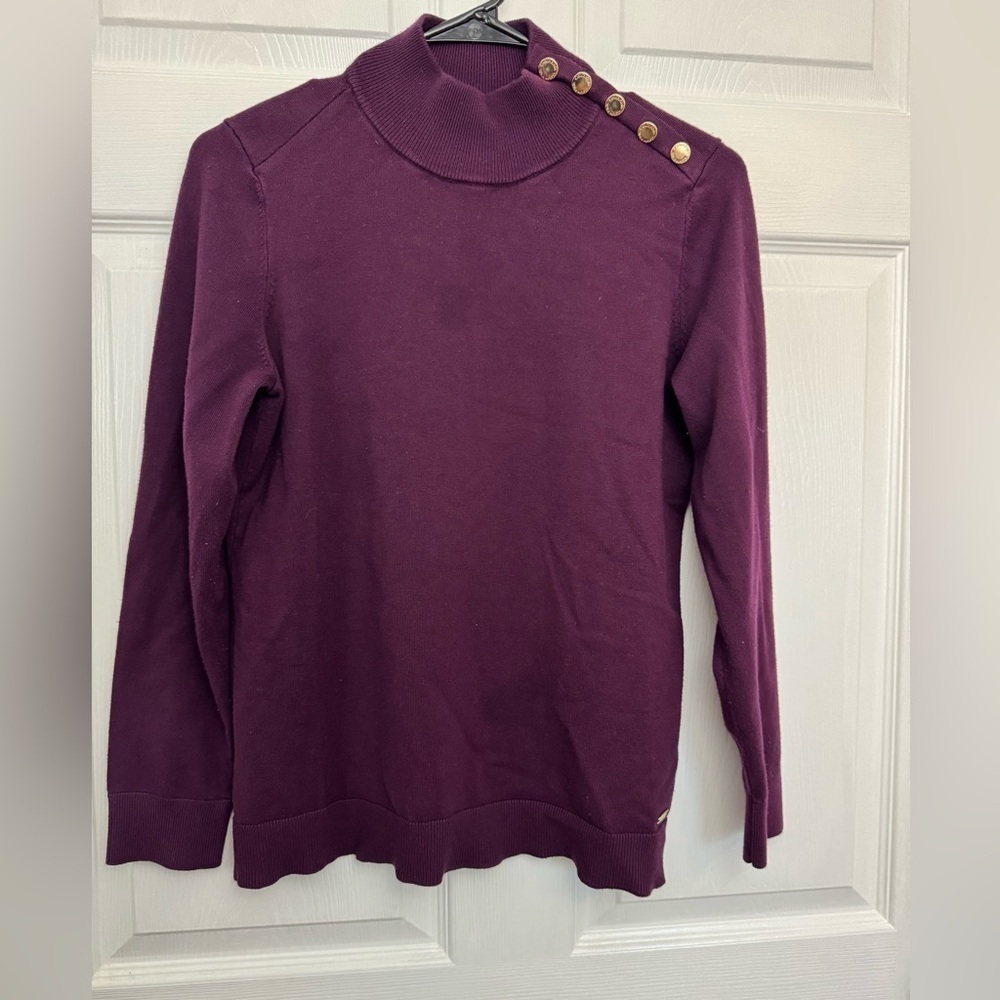 Calvin Klein Deep Purple Sweater